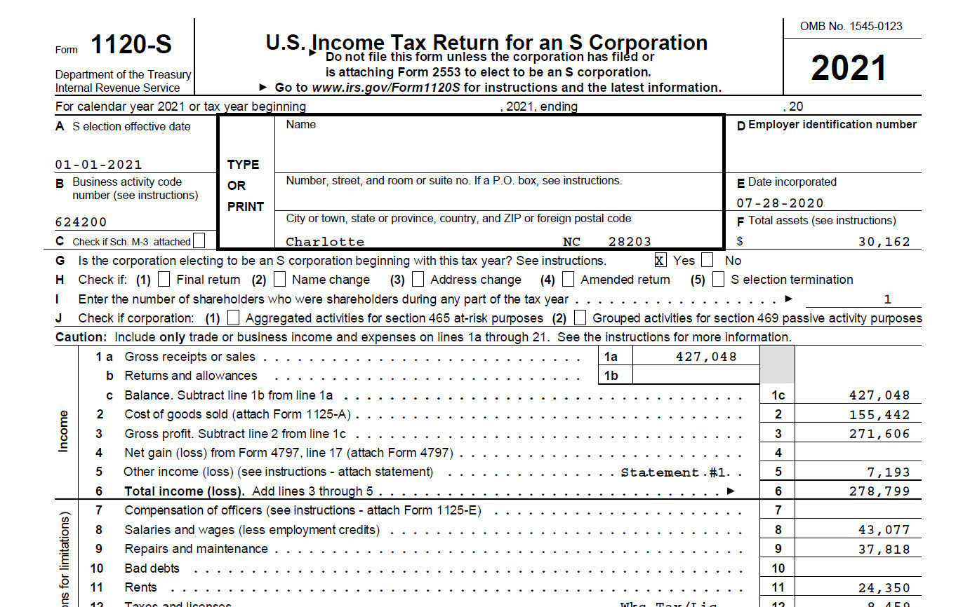 Tax Return Preparation